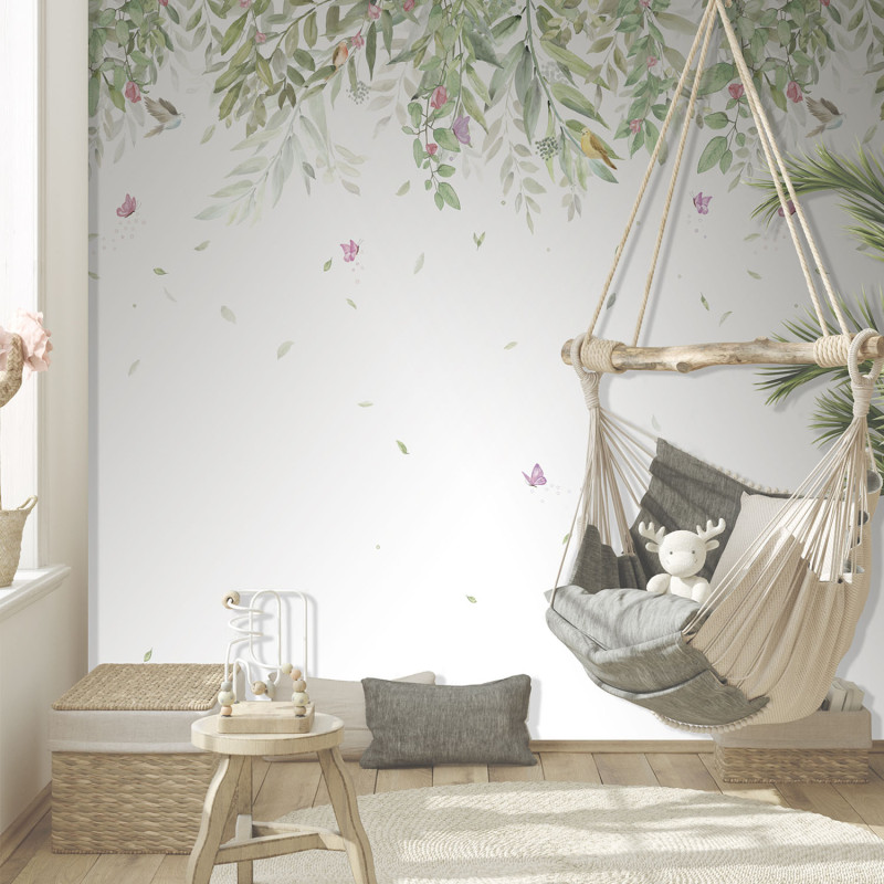 Panoramique intissé Joyaux du Jardin Suspendus - 212X280cm - Farandole - Lutèce - CW6130-1