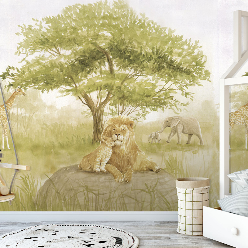 Panoramique intissé Wild Life - 212X280cm - Farandole - Lutèce - CW6114-2