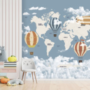 Panoramique intissé Expedition Explorer - 212X280cm - Farandole - Lutèce - CW6037-1