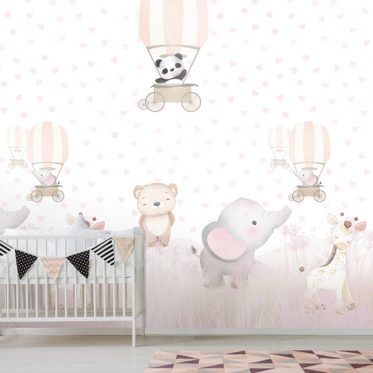 Panoramique intissé Bébés...