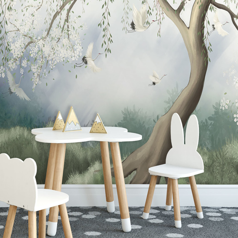 Panoramique intissé Saule Pleureur - 212X280cm - Farandole - Lutèce - CW6051-1