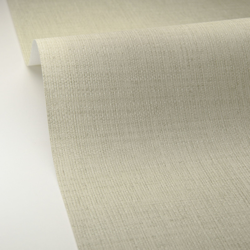 Papier peint vinyle sur intissé Raphia vert d'eau - Matières - Caselio - MMT105977000