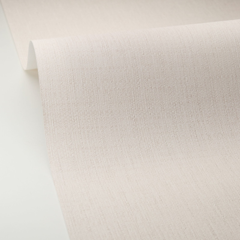 Papier peint vinyle sur intissé Raphia blanc - Matières - Caselio - MMT105970000
