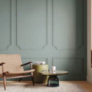 Panoramique intissé Le Boudoir vert de gris - 90X280cm - Moulures&Co - Casadeco - MOCO201399423