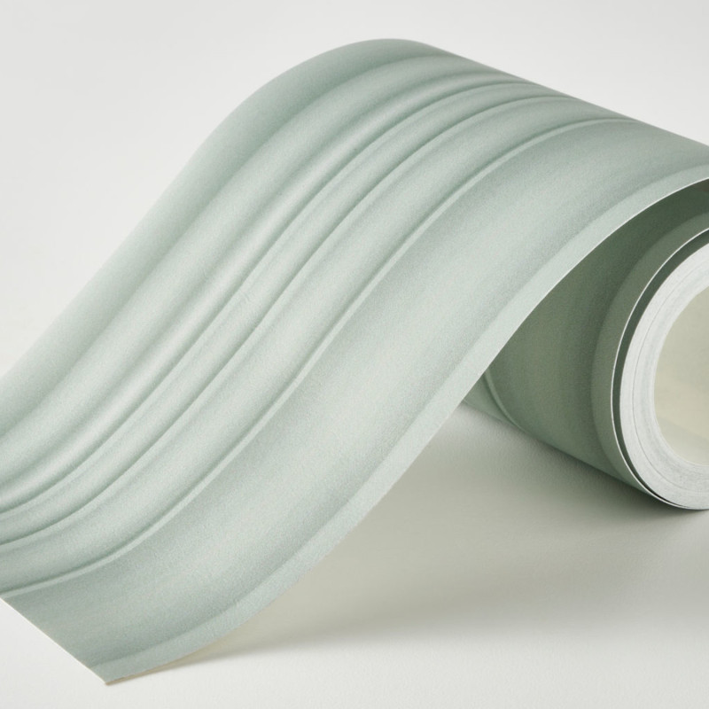 Frise papier peint intissé La Royale vert céladon - Moulures&Co - Casadeco - MOCO201347582