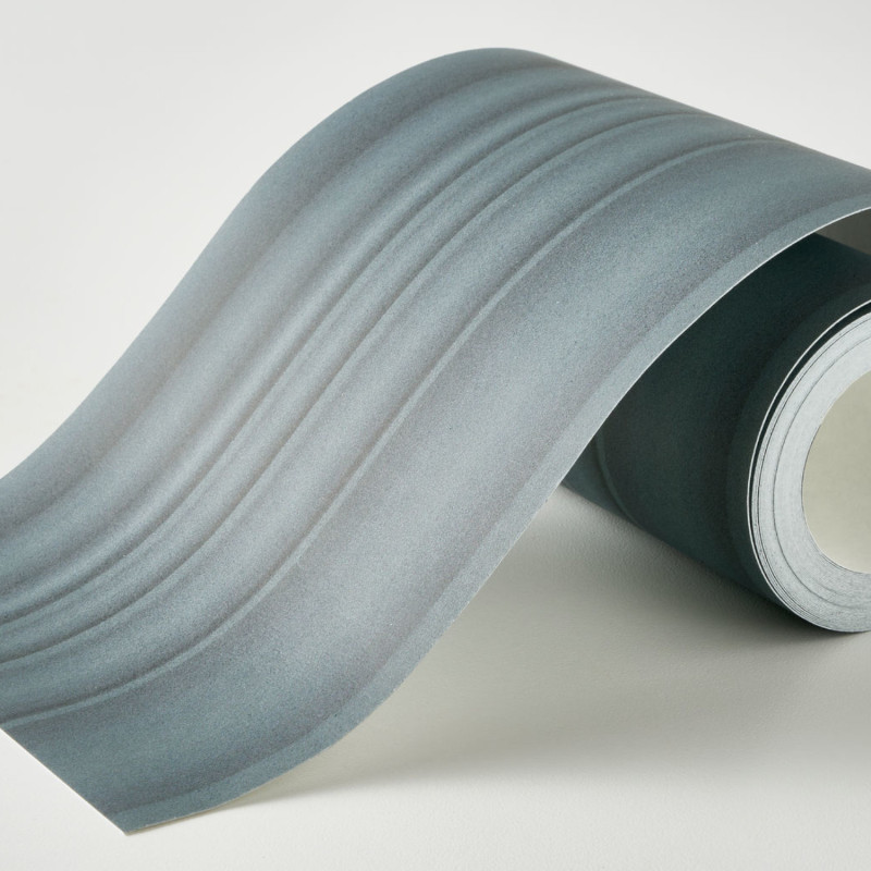 Frise papier peint intissé La Royale bleu pétrole - Moulures&Co - Casadeco - MOCO201346534