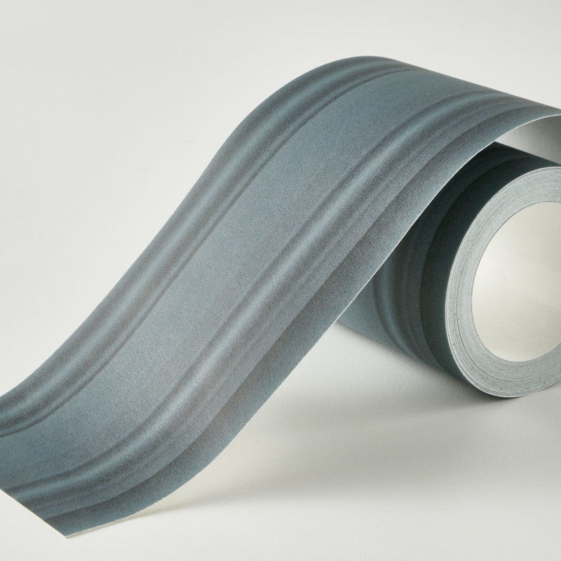 Frise papier peint intissé La Majestueuse bleu pétrole - Moulures&Co - Casadeco - MOCO201336498