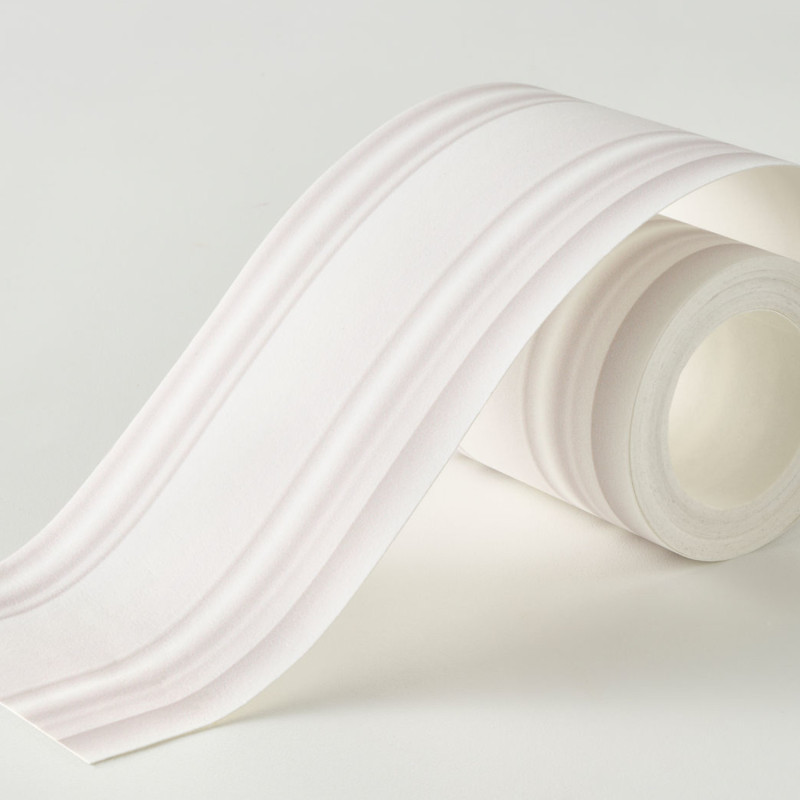 Frise papier peint intissé La Majestueuse blanc antique - Moulures&Co - Casadeco - MOCO201330453