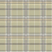 Papier peint intissé Tartan vert sauge - Maison Paradis - Lutèce - MP15575