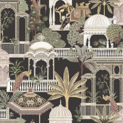 Papier peint intissé Parc Botanique noir - Maison Paradis - Lutèce - MP15539