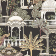 Papier peint intissé Parc Botanique noir - Maison Paradis - Lutèce - MP15539