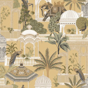 Papier peint intissé Parc Botanique jaune- Maison Paradis - Lutèce - MP15538