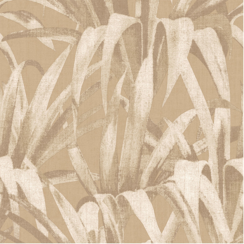 Papier peint intissé Exotique caramel - Maison Paradis - Lutèce - MP15524