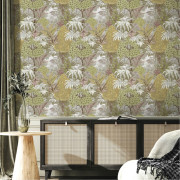 Papier peint intissé Artémis vert sauge - Maison Paradis - Lutèce - MP15501