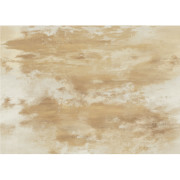 Panoramique intissé Heure or et blanc - 420x300cm - Panoramas 4 - Casamance - 76751018