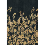 Panoramique intissé Jardin de Diane noir or - 210x300cm - Panoramas 4 - Casamance - 76740916