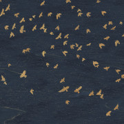 Panoramique intissé Migration bleu nuit or - 210x300cm - Panoramas 4 - Casamance - 76730610