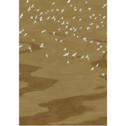 Panoramique intissé Migration or - 210x300cm - Panoramas 4 - Casamance - 76730508