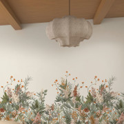Panoramique vinyle sur intissé Wisteria terracotta - 204x300cm - Panoramas 4 - Casamance - 76802242