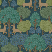 Papier peint intissé Forest of Arden bleu - Beaux-Arts - Lutèce - M1850