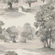 Papier peint intissé Sherwood Forêt gris - Beaux-Arts - Lutèce - M1831
