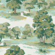 Papier peint intissé Sherwood Forêt vert - Beaux-Arts - Lutèce - M1829