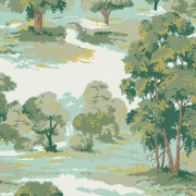 Papier peint intissé Sherwood Forêt vert - Beaux-Arts - Lutèce - M1829