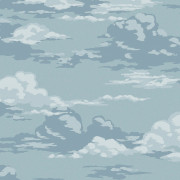 Papier peint intissé Cumulus Ciel Nuageux bleu - Beaux-Arts - Lutèce - M1808