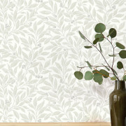 Papier peint intissé Winter Berry Baie gris - Beaux-Arts - Lutèce - M1843