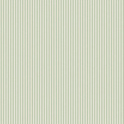 Papier peint intissé Ticking Stripe Rayure fine vert - Beaux-Arts - Lutèce - M1846