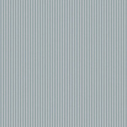 Papier peint intissé Ticking Stripe Rayure fine bleu - Beaux-Arts - Lutèce - M1845