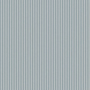Papier peint intissé Ticking Stripe Rayure fine bleu - Beaux-Arts - Lutèce - M1845