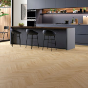 Sol Stratifié -  chevron bâton rompu chêne doha - 904 - Allure - ALSAFLOOR