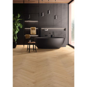 Sol Stratifié - chevron bâton rompu chêne sedona - 906 - Allure - ALSAFLOOR