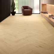 Sol Stratifié - chevron bâton rompu chêne Tunis - 907 - Allure - ALSAFLOOR