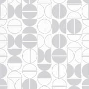 Papier peint vinyle sur intissé Graphique Pastille gris - Les Essentiels - Lutèce - 51201909