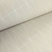 Papier peint expansé sur intissé Graphique Suède Pailleté beige - Les Essentiels - Lutèce - 11200107