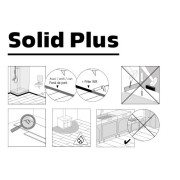 Sol Stratifié - parquet chêne Papyrus - 705W - Solid Plus - ALSAFLOOR