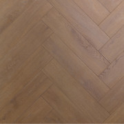 Sol Stratifié - chevron bâton rompu chêne Boléro - 508 - Elegant - ALSAFLOOR