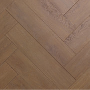 Sol Stratifié - chevron bâton rompu chêne Boléro - 508 - Elegant - ALSAFLOOR