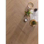 Sol Stratifié - chevron bâton rompu chêne Kraft - 511 - Elegant - ALSAFLOOR