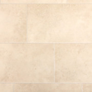 Sol PVC - GALERIE 503 - Carrelage effet pierre beige - Bingo - Essential - IVC - rouleau 3M