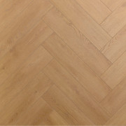Sol Stratifié - chevron bâton rompu chêne Calisson - 525 - Elegant - ALSAFLOOR