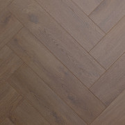 Sol Stratifié - chevron bâton rompu chêne Stromboli - 560 - Elegant - ALSAFLOOR