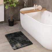 Tapis de bain absorbant - Gris foncé anthracite - Arizona - Hamat - 2 tailles disponibles
