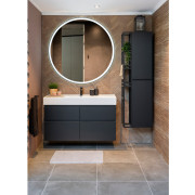 Tapis de bain absorbant - Gris clair - Arizona - Hamat - 2 tailles disponibles