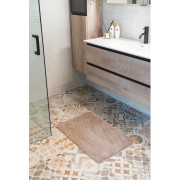 Tapis de bain absorbant - Taupe - Arizona - Hamat - 2 tailles disponibles
