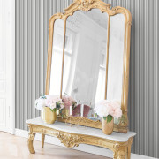 Papier peint intissé Colette rayure gris blanc - Alice et Rose - Lutèce - VI81600