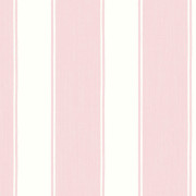 Papier peint intissé Ariane rayures large rose - Alice et Rose - Lutèce - VI81101