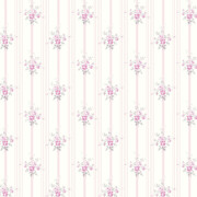 Papier peint intissé Luce fleuri rose parme - Alice et Rose - Lutèce - VI80211